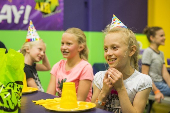 kids smiling and having fun