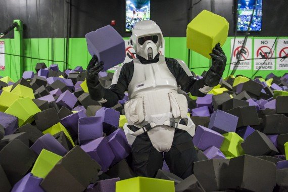 Foam pit