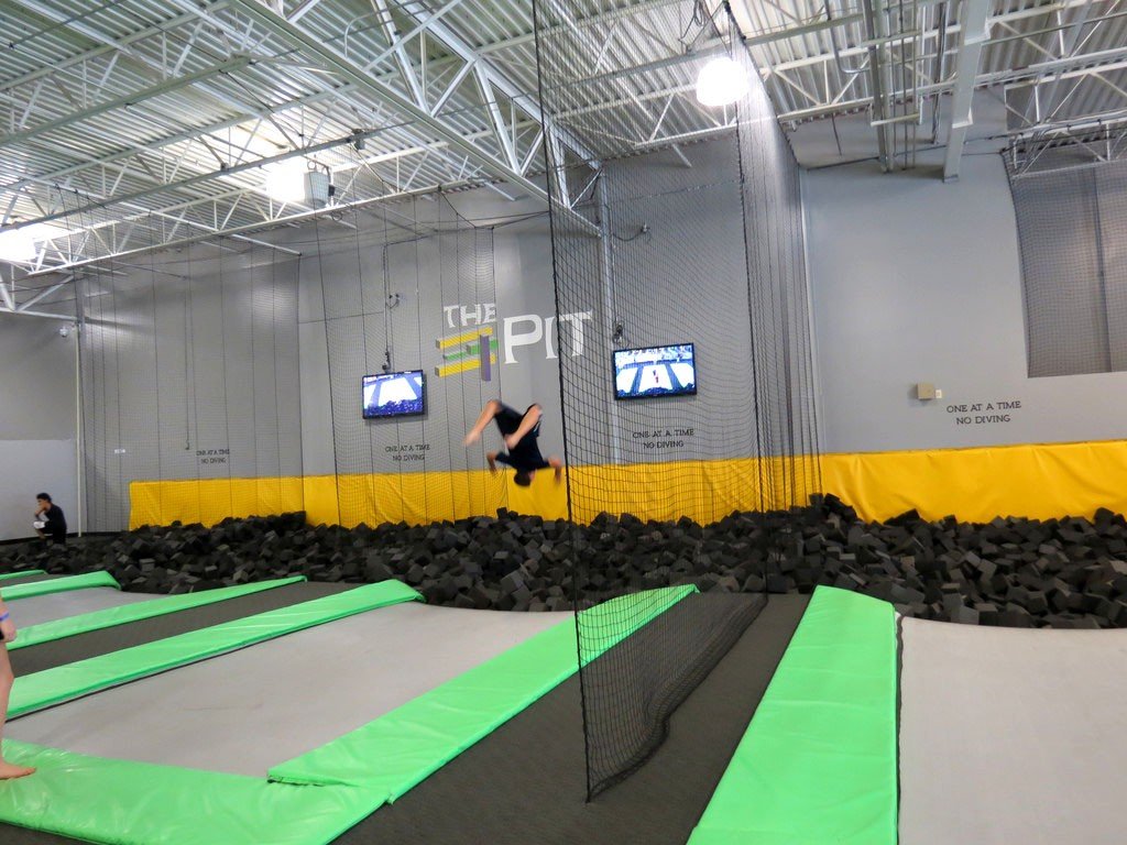 get air foam pit