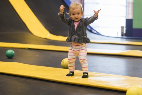 trampoline time for kids